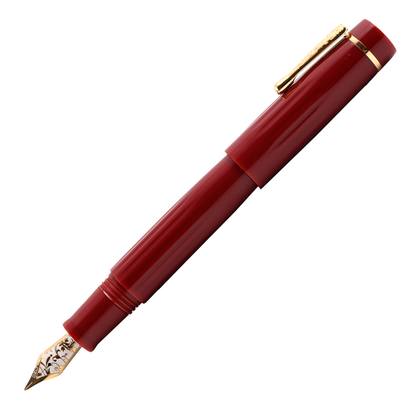 Delta Bio+16 14K Gold Fountain Pen - Coral GT 1