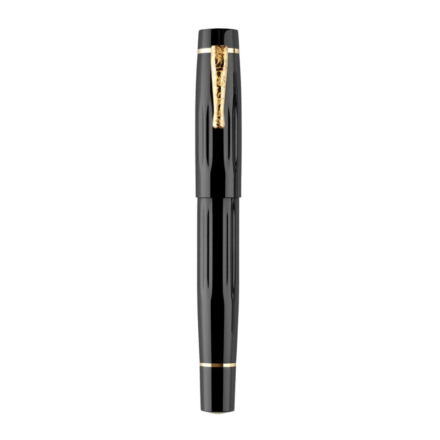 Delta Bio+16 No. 8 14K Gold Fountain Pen - Black GT