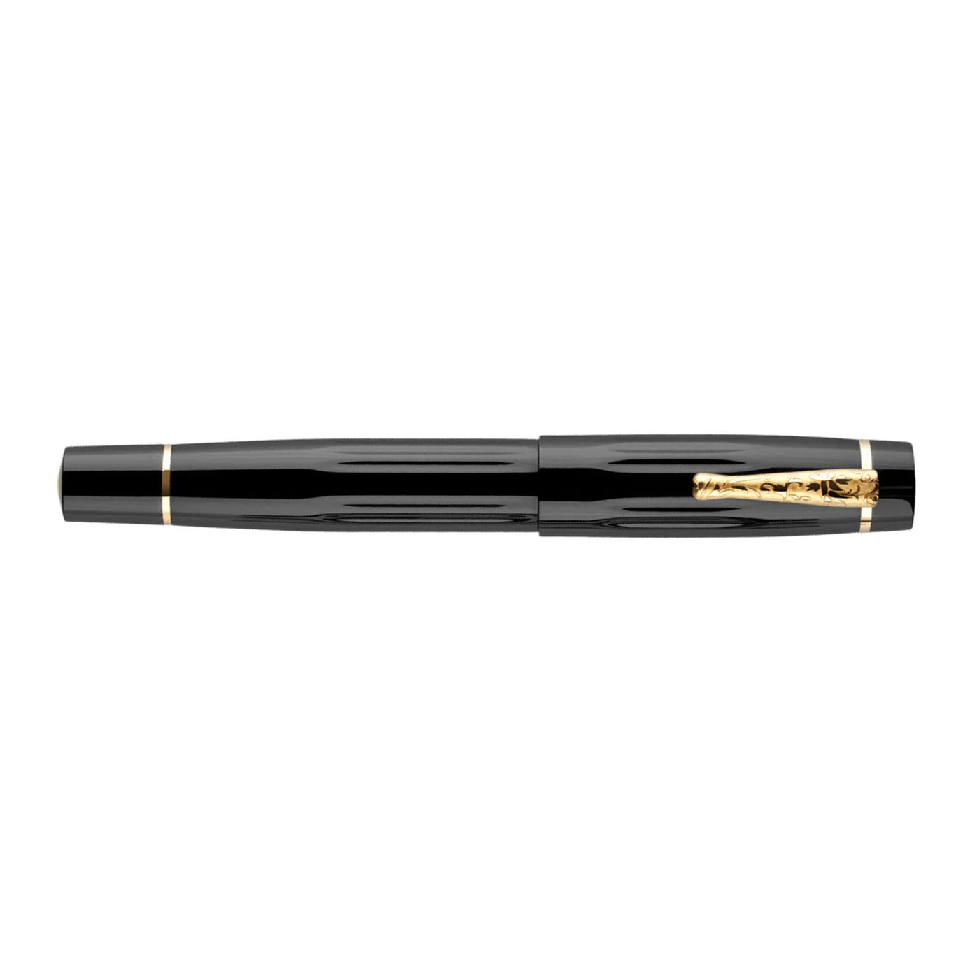 Delta Bio+16 14K Gold Fountain Pen - Black GT