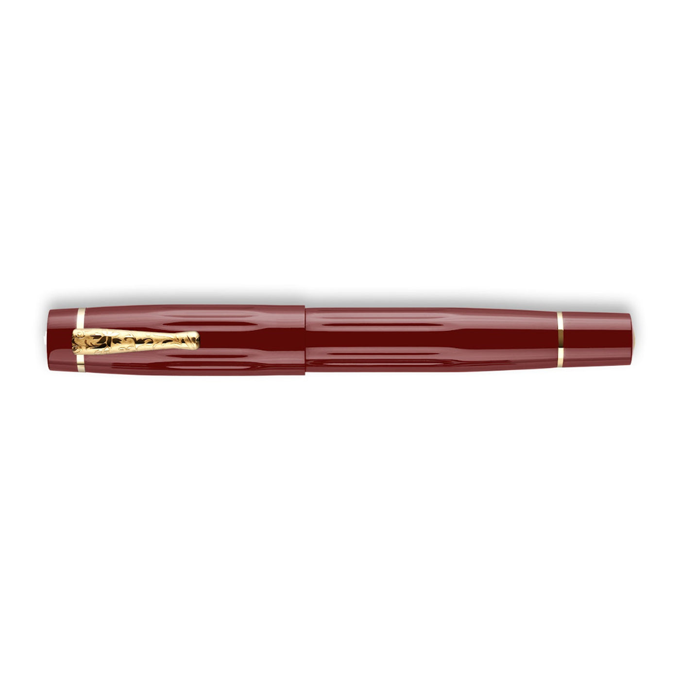 Delta Bio+16 No. 8 14K Gold Fountain Pen - Coral GT 10