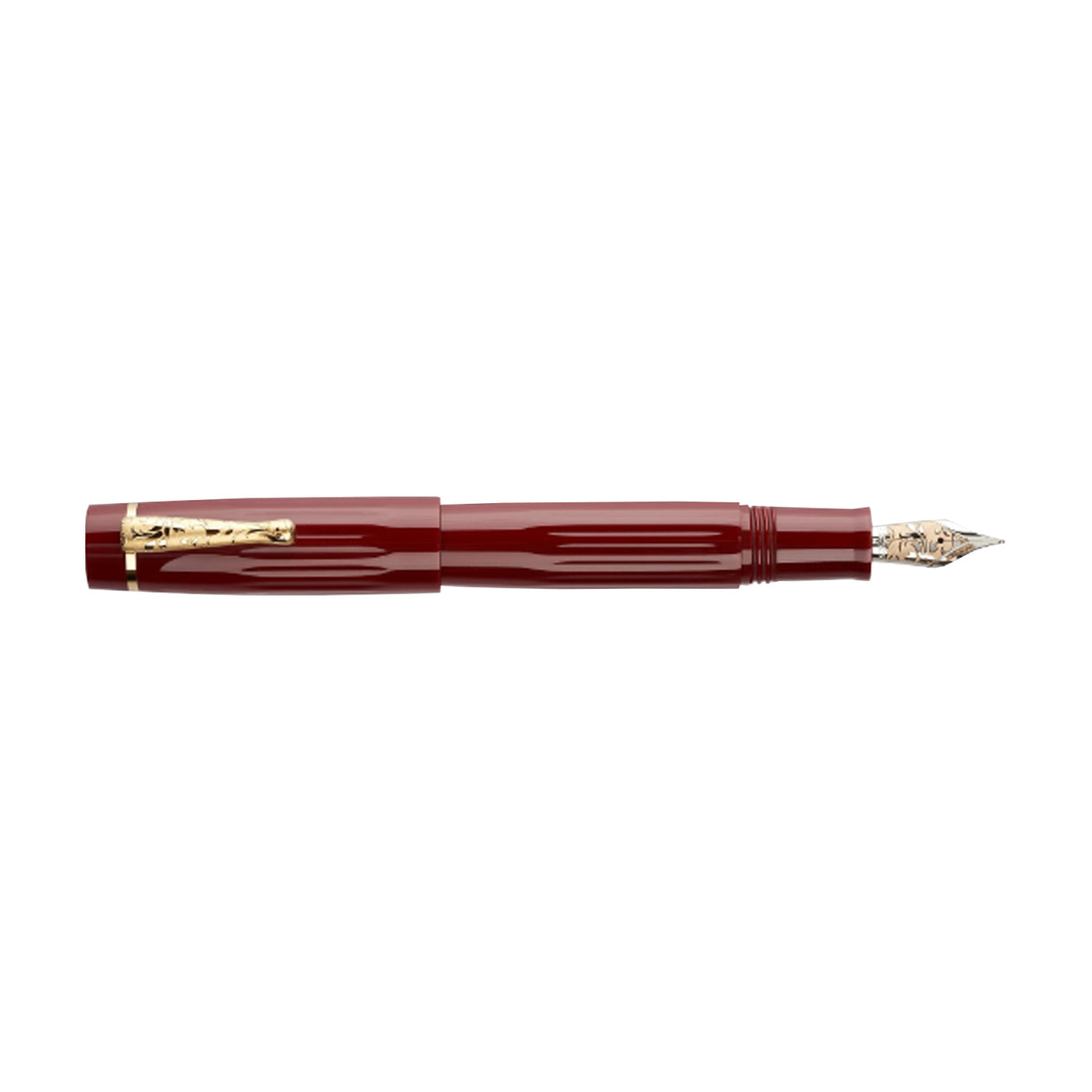 Delta Bio+16 No. 8 14K Gold Fountain Pen - Coral GT 4