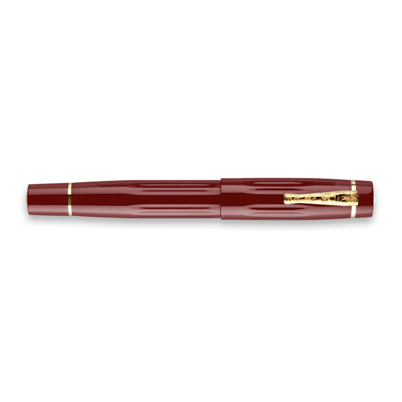 Delta Bio+16 No. 8 14K Gold Fountain Pen - Coral GT 9