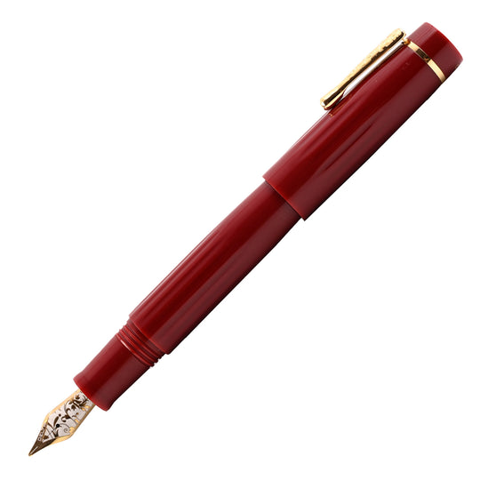 Delta Bio+16 No. 8 14K Gold Fountain Pen - Coral GT