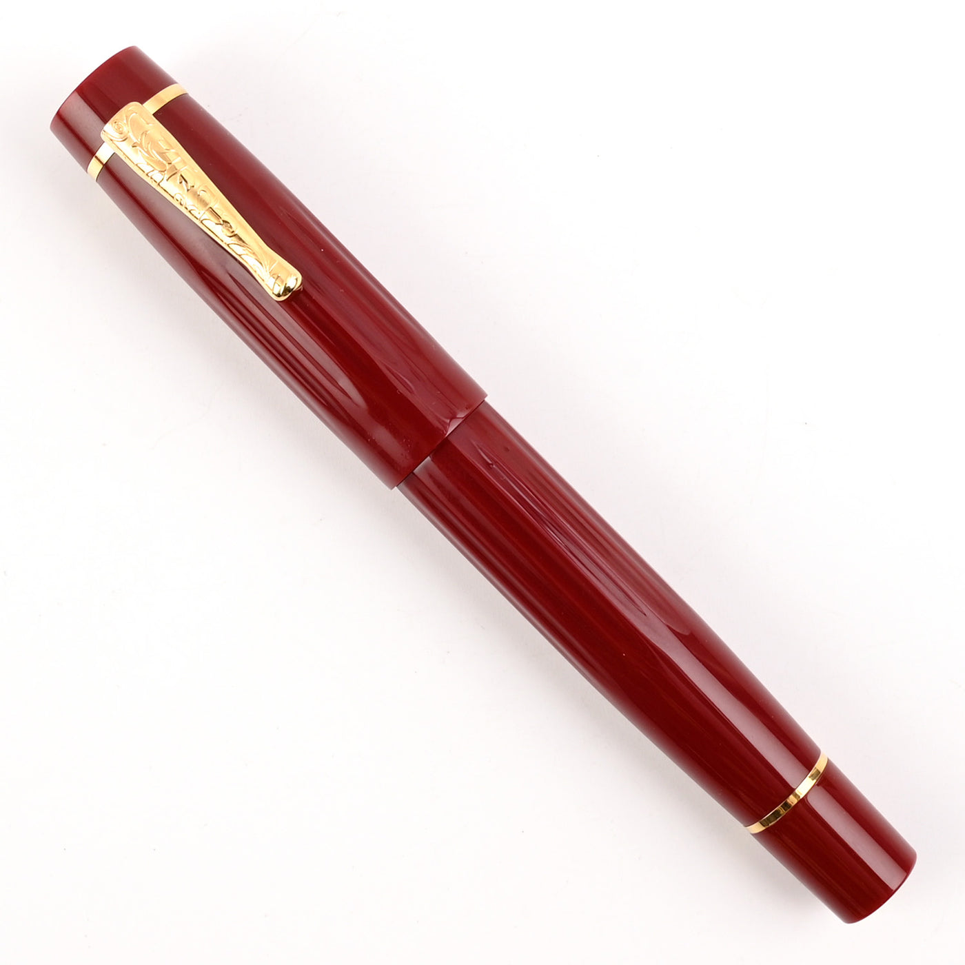 Delta Bio+16 No. 8 14K Gold Fountain Pen - Coral GT 8