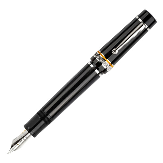 Delta Dolce Vita Oversize No.8 14K Gold Fountain Pen - Magnifica Orange