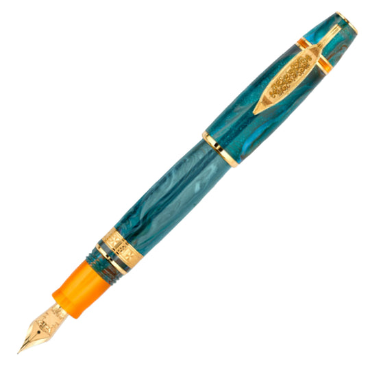 Delta Indigenous People No.6 14K Gold Fountain Pen - Bajau GT (Limited Edition)