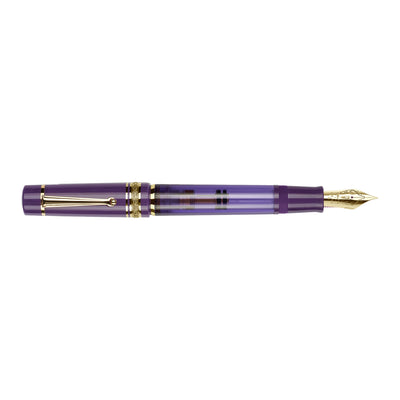 Delta Mid Size Plus Limited Edition No.8 Fountain Pen - Majestic Purple GT 3