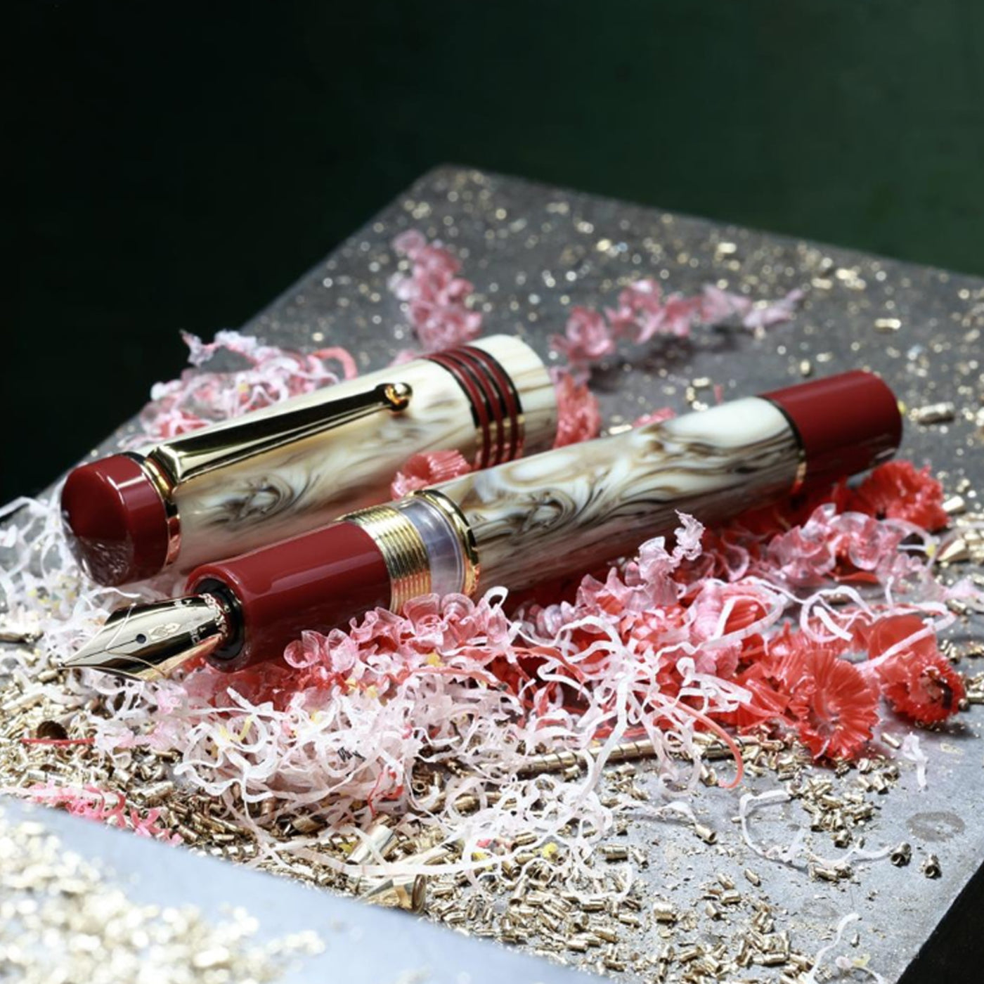 Shop Delta Rouge Divine Fountain Pen|Delta Limited Edition Pen |Makoba