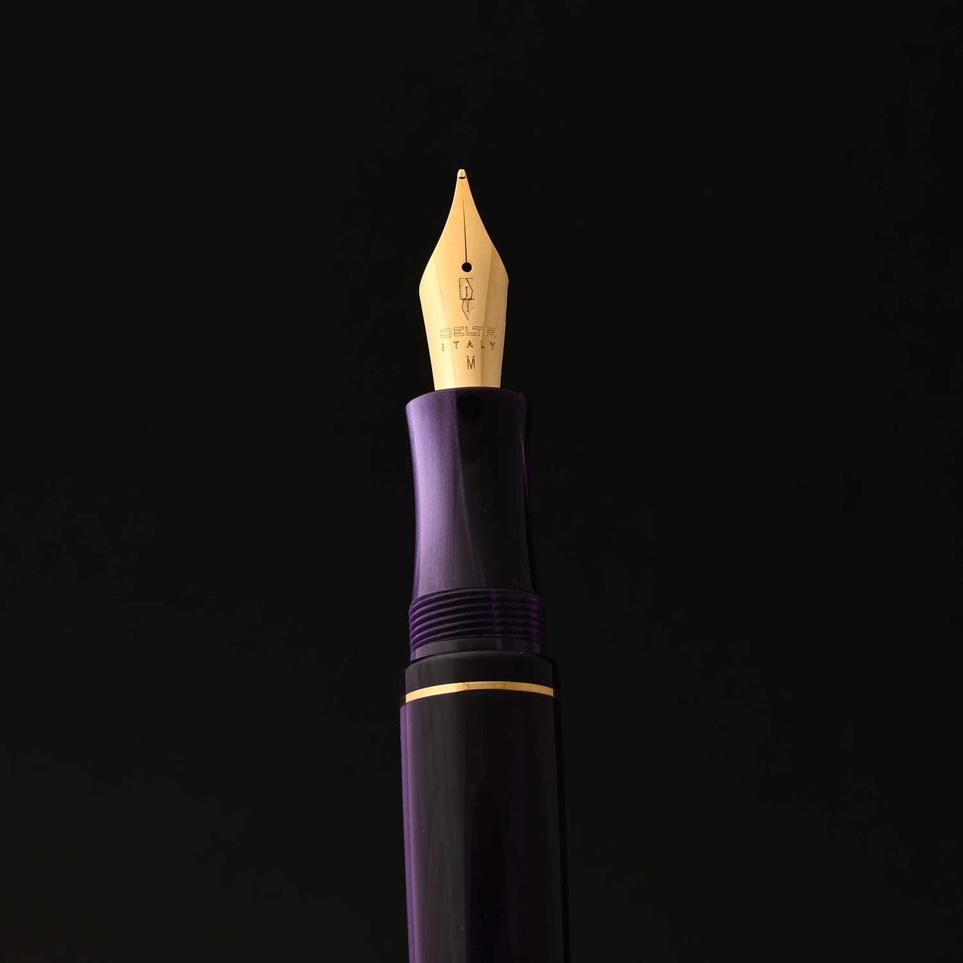 Delta Write Balance Fountain Pen - Purple GT 12