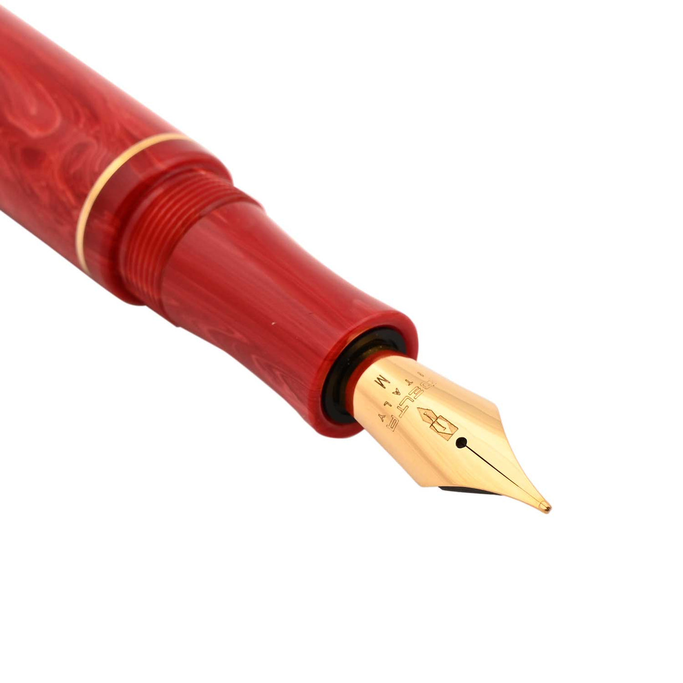 Delta Write Balance Fountain Pen - Red GT 2