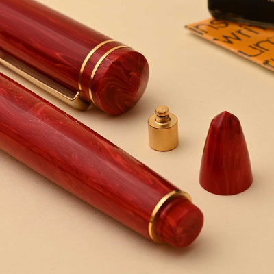 Delta Write Balance Fountain Pen - Red GT 9