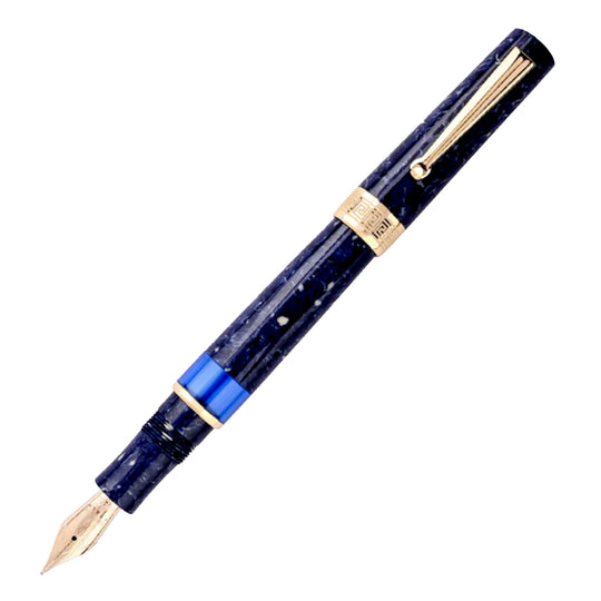 Delta Lapis Blue GT Celluloid Limited Edition Fountain Pen