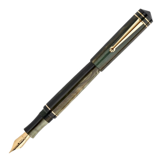 Delta Write Balance Fountain Pen - Green GT