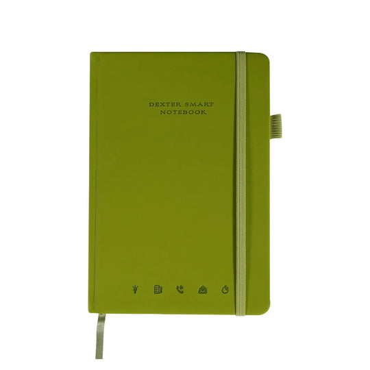 Dexter Smart Premium Erasable & Reusable Eco-Friendly Green Notebook - A5, Ruled