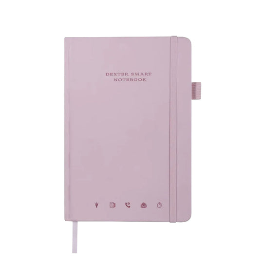Dexter Smart Premium Erasable & Reusable Eco-Friendly Pink Notebook - A5, Ruled