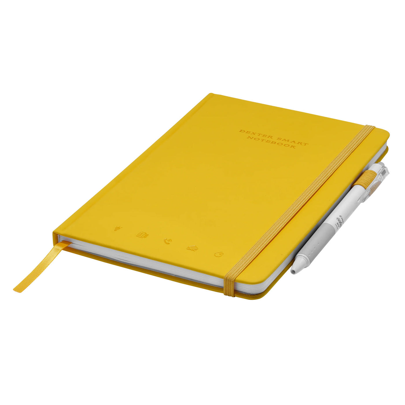 Dexter Smart Premium Erasable & Reusable Eco-Friendly Yellow Notebook - A5 Ruled 3