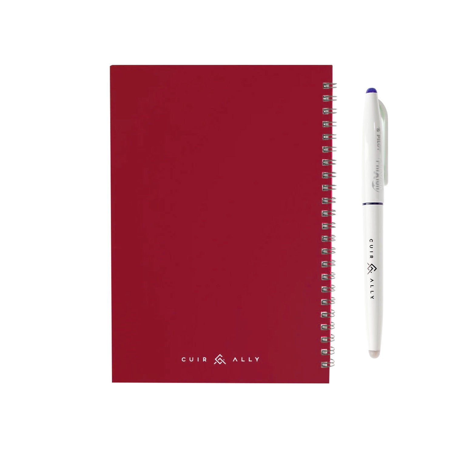 Red Riller Notebook Dexter Spiral Erasable & Reusable Eco-Friendly Red Notebook - A5, Rule ...