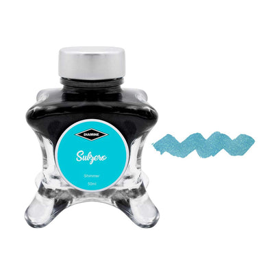 Diamine Inkvent Shimmer Ink Bottle Subzero 50ml 1