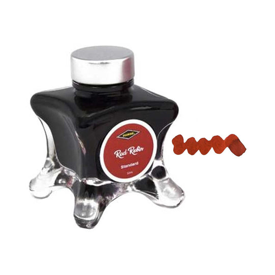 Diamine Inkvent Standard Ink Bottle, Red Robin - 50ml