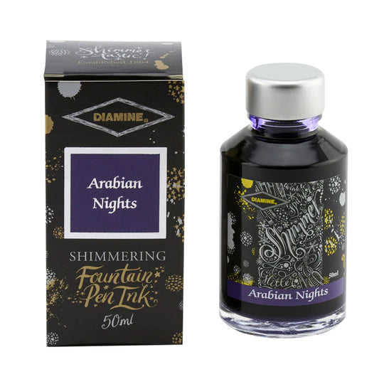 Diamine Shimmer Ink Bottle, Arabian Nights - 50ml