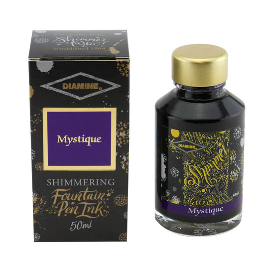Diamine Shimmer Ink Bottle, Mystique - 50ml
