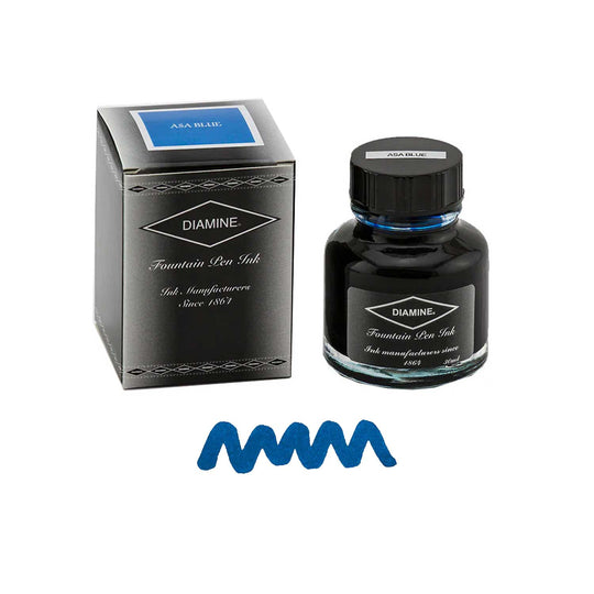 Diamine Asa Blue Ink Bottle - 30ml