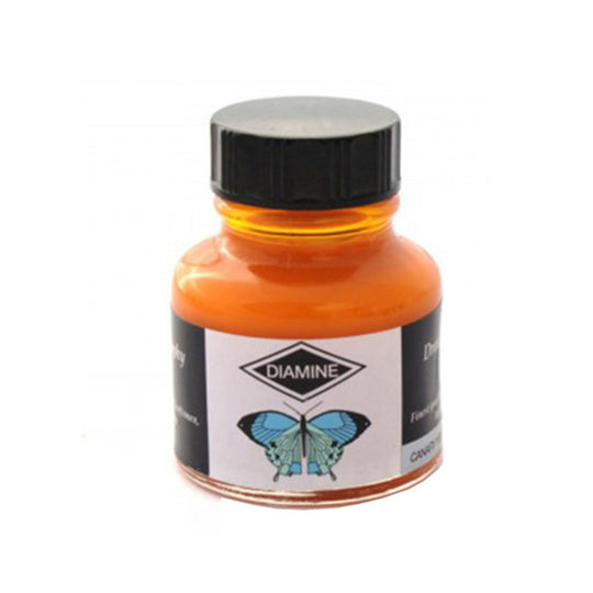 Diamine Calligraphy & Drawing Acrylic Ink Bottle, Canary Yellow - 30ml