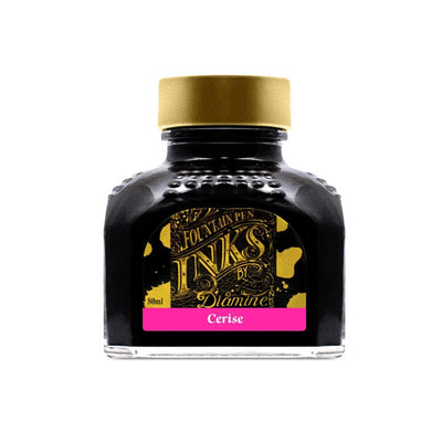 Diamine Cerise Ink Bottle - 80ml 1