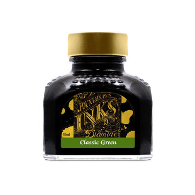 Diamine Classic Green Ink Bottle - 80ml 1