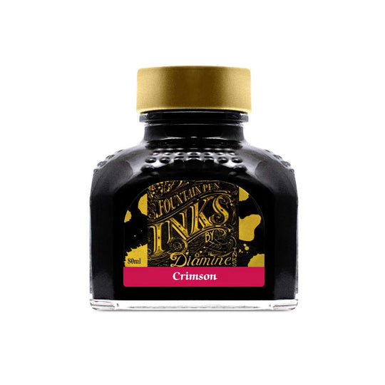 Diamine Crimson Ink Bottle - 80ml
