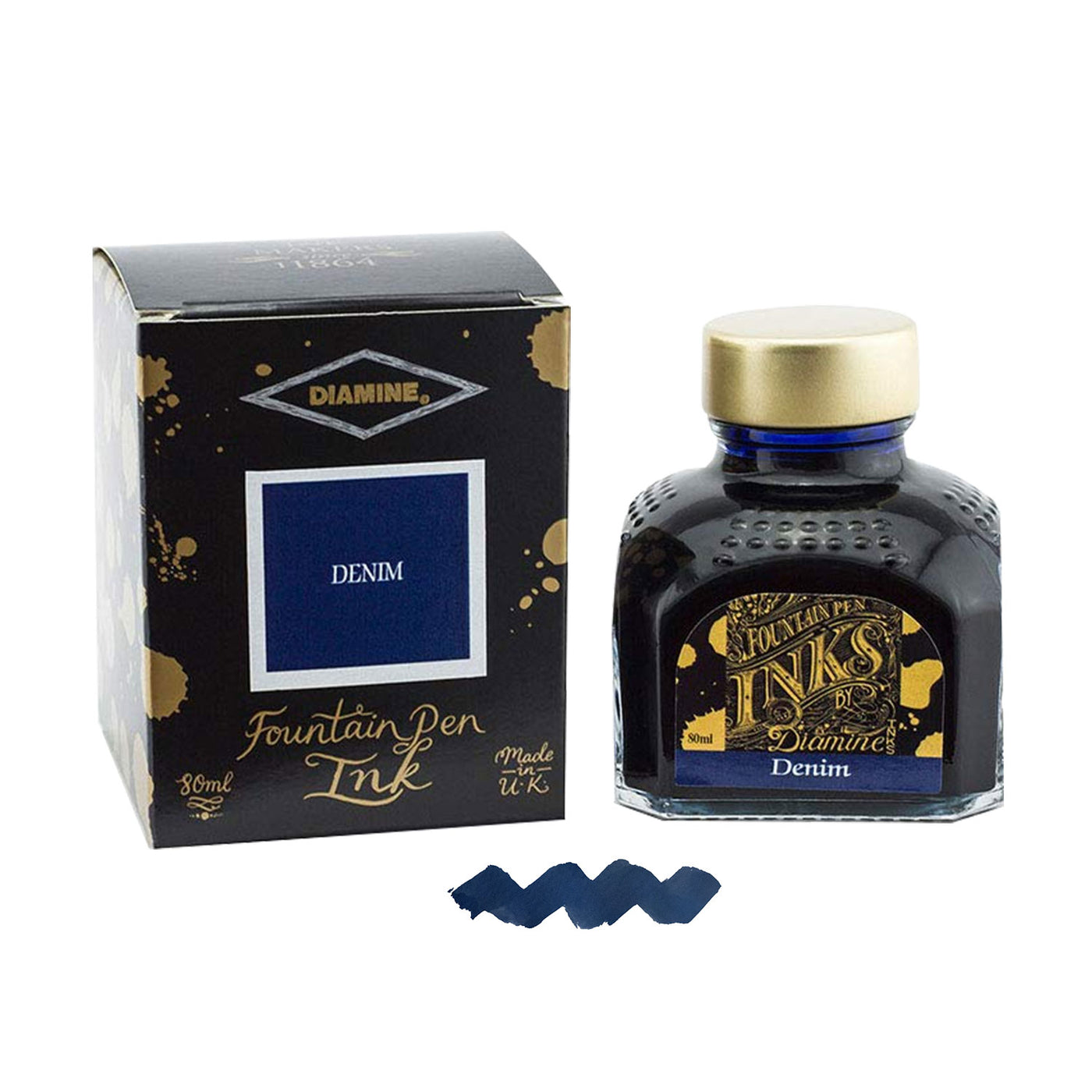 Diamine Denim Ink Bottle - 80ml