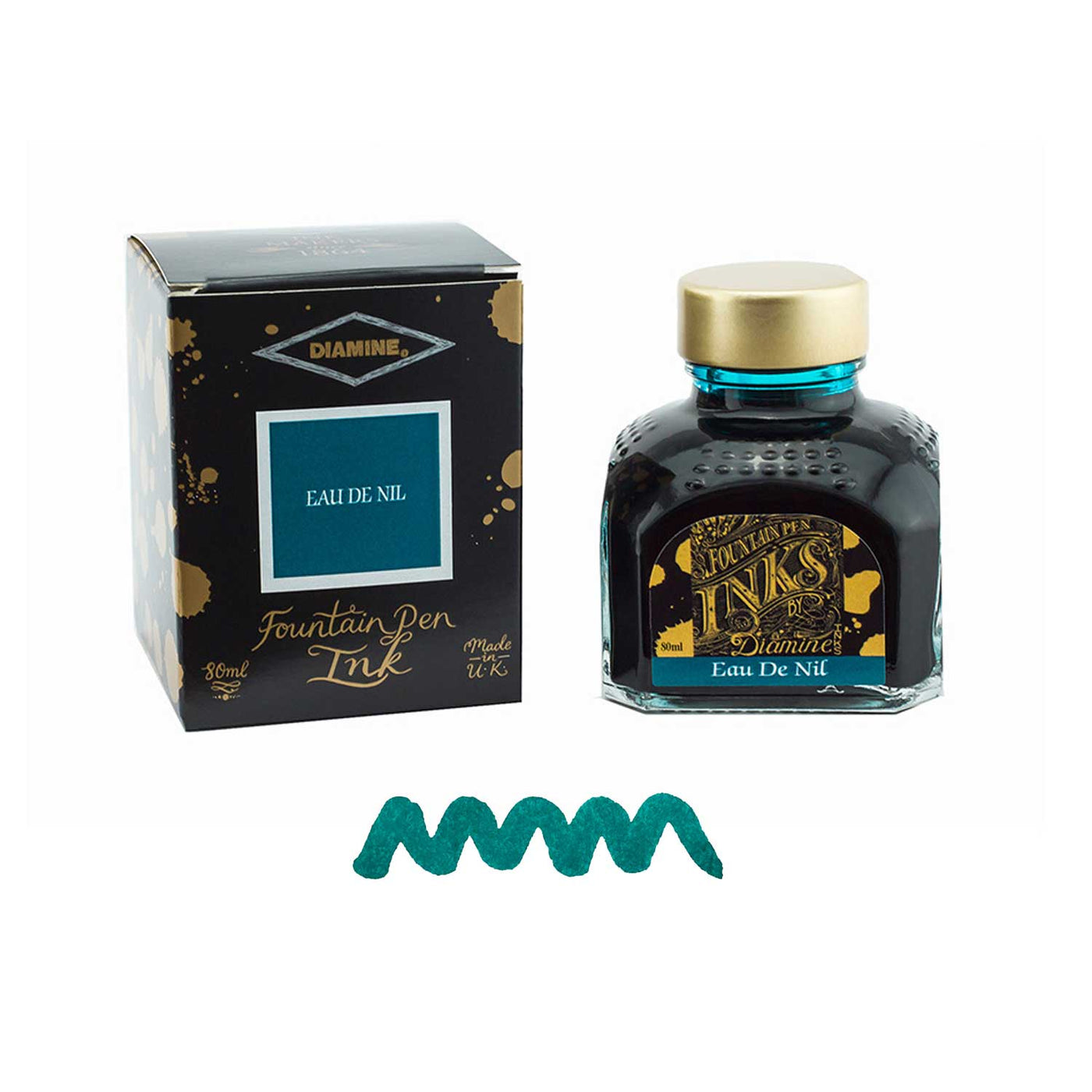 Diamine Eau De Nil Ink Bottle - 80ml 1