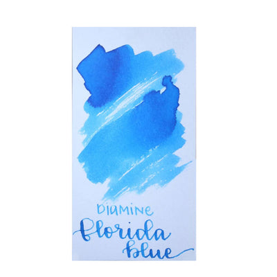 Diamine Florida Blue Ink Bottle - 80ml 2