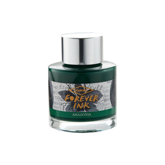 Diamine Forever Amazonia Ink Bottle, Green - 50ml