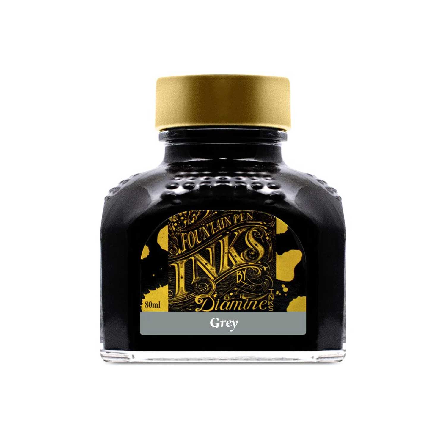 Diamine Grey Ink - 80ml | Shop Online at Makoba | Diamine