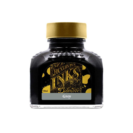 Diamine Grey Ink Bottle - 80ml