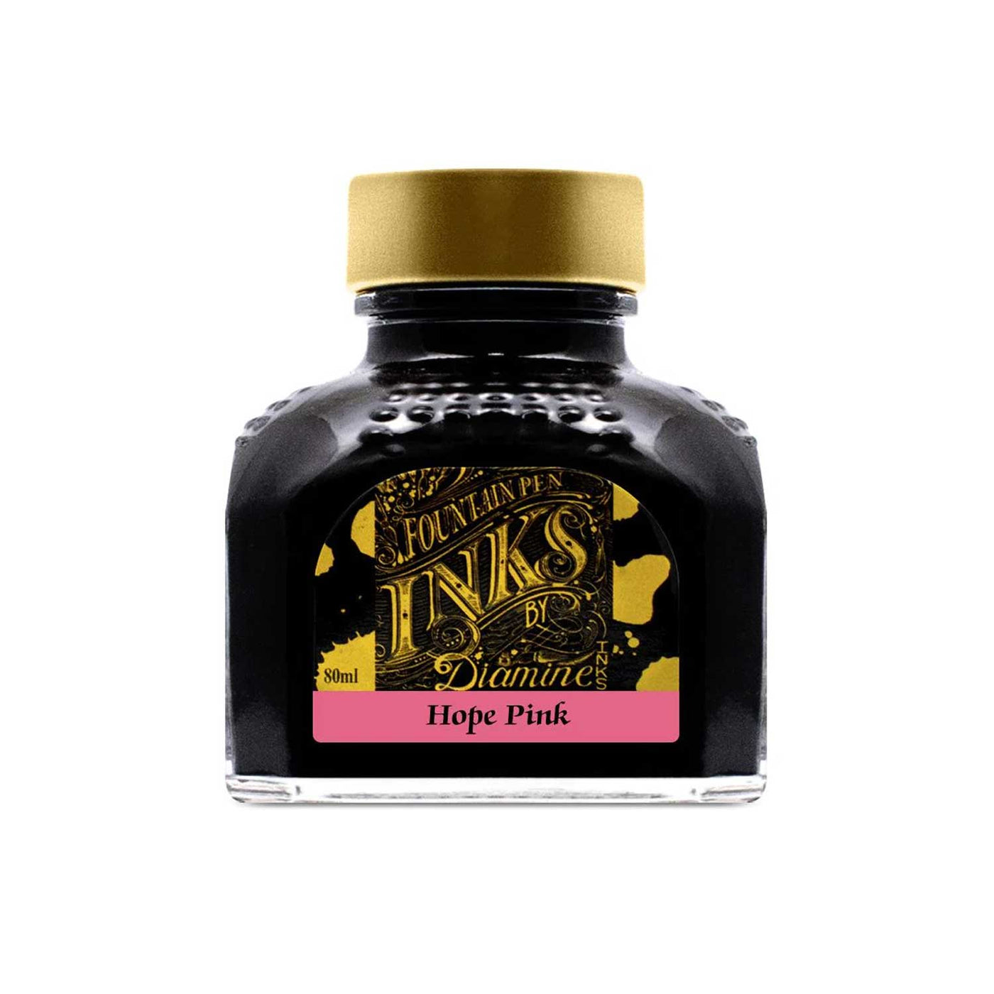 Diamine Hope Pink Ink Bottle - 80ml 1