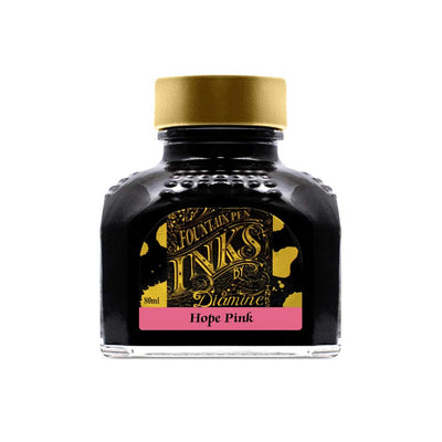 Diamine Hope Pink Ink Bottle - 80ml 1