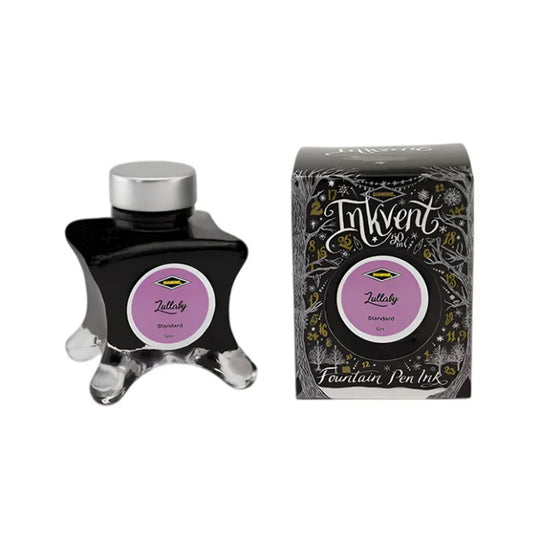 Diamine Inkvent Black Edition Lullaby Standard Ink Bottle, Violet - 50ml