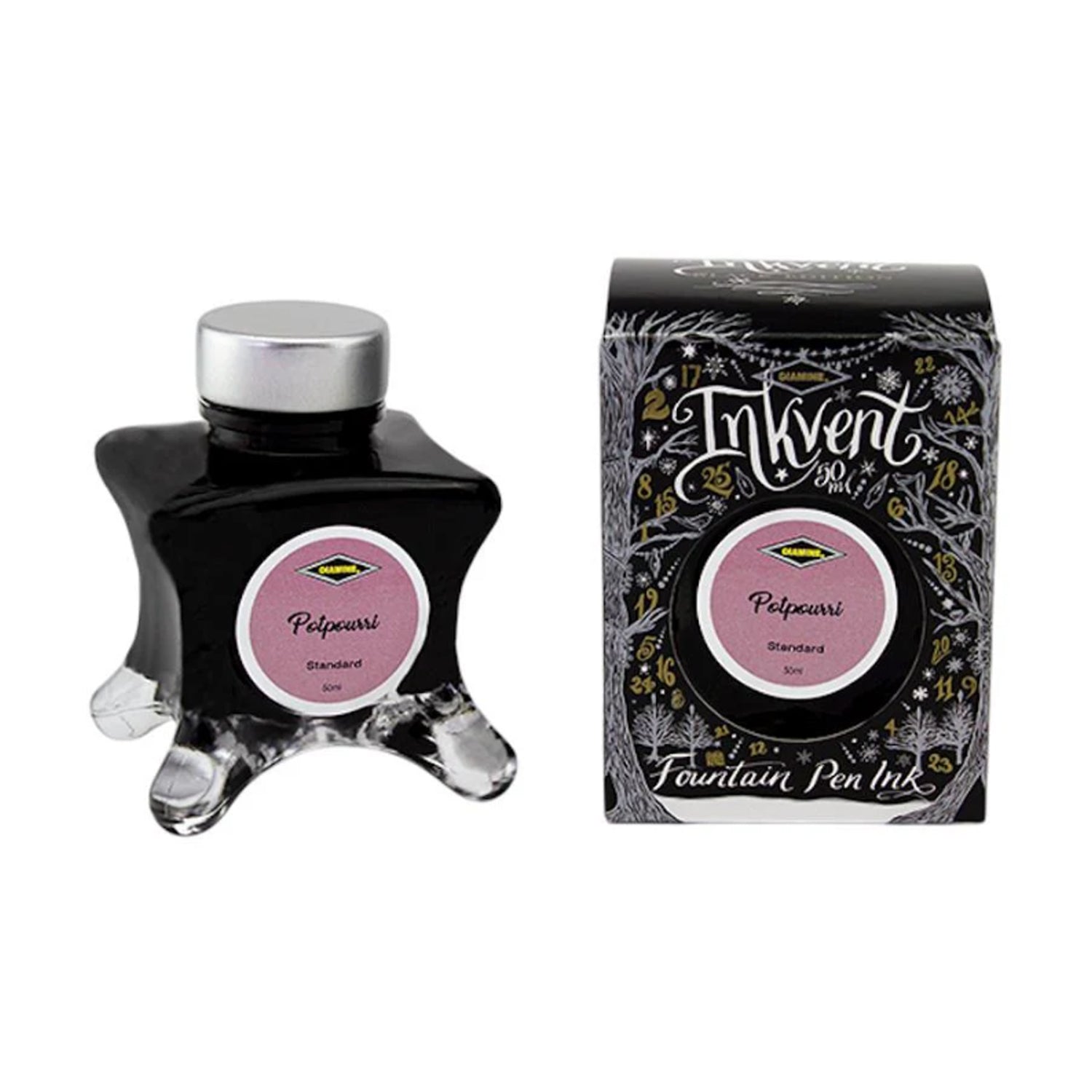 Buy Diamine Potpourri Ink | Diamine Inkvent Black Edition Ink | Makoba