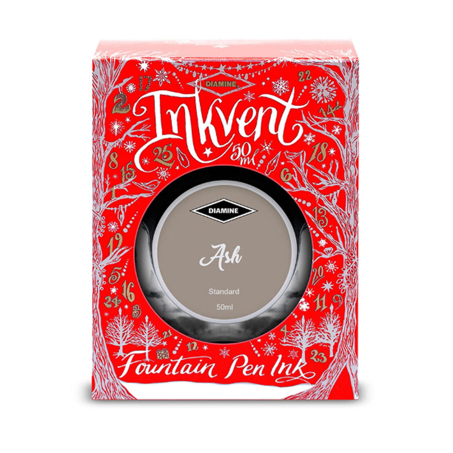 Ash Ink Diamine Inkvent Standard Ash Ink - 50ml |Buy Online at Makoba| Diamine