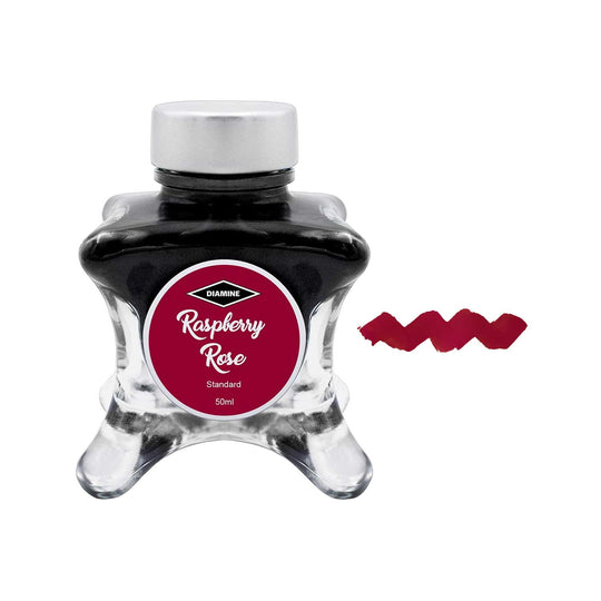 Diamine Inkvent Standard Ink Bottle, Raspberry Rose - 50ml