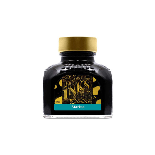 Diamine Marine Ink Bottle - 80ml