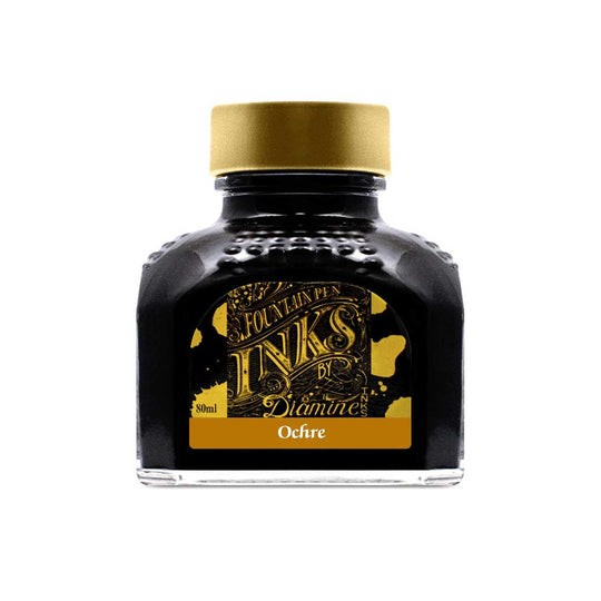 Diamine Ochre Ink Bottle - 80ml