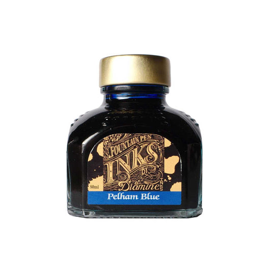 Diamine Pelham Blue Ink Bottle - 80ml
