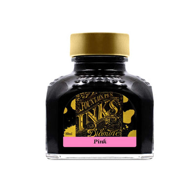 Diamine Pink Ink Bottle - 80ml 1