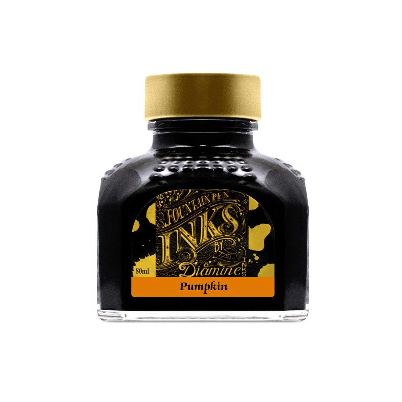 Diamine Pumpkin Ink Bottle - 80ml 1