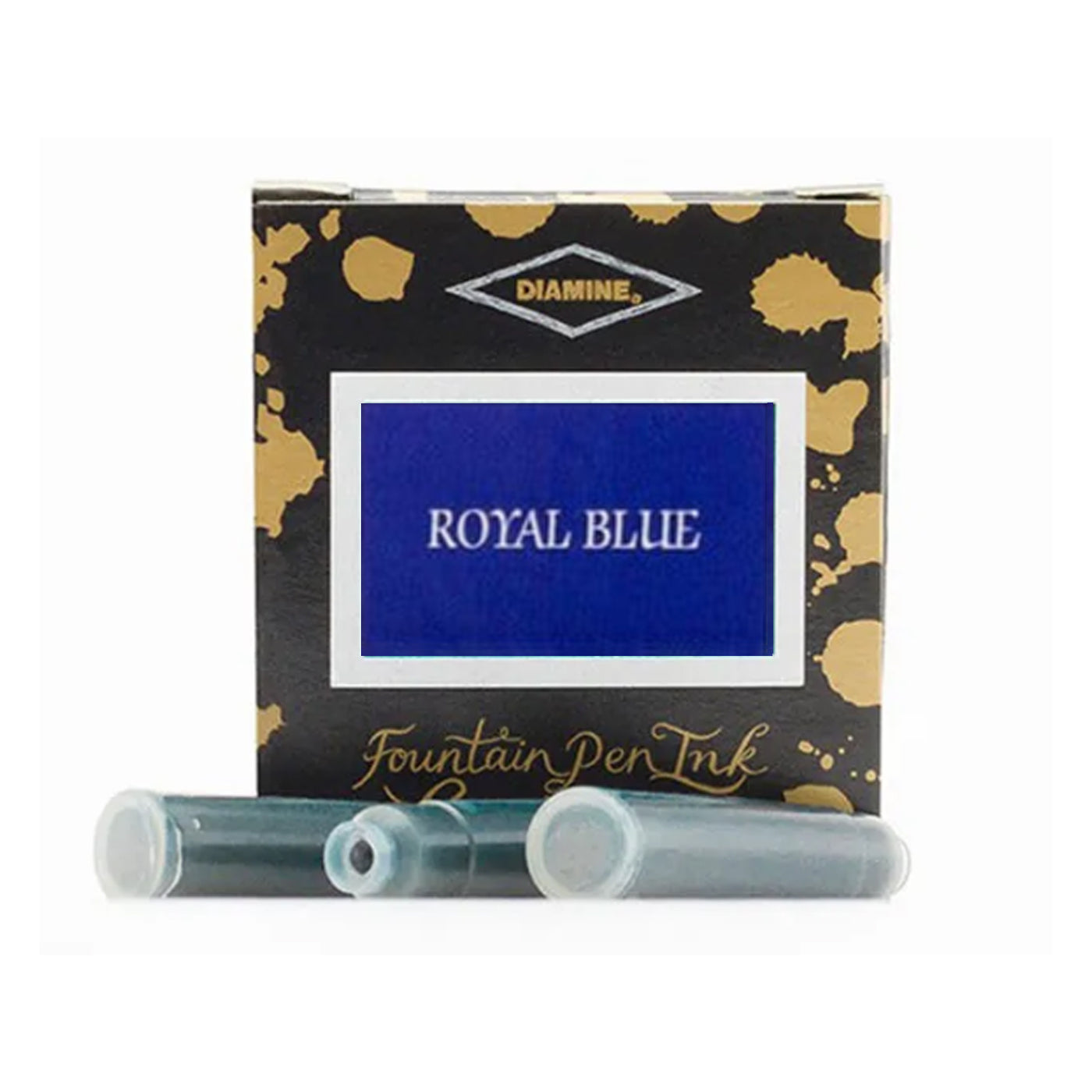 Buy Diamine Royal Blue Fountain Pen Ink Cartridge | Diamine 830163 – Makoba