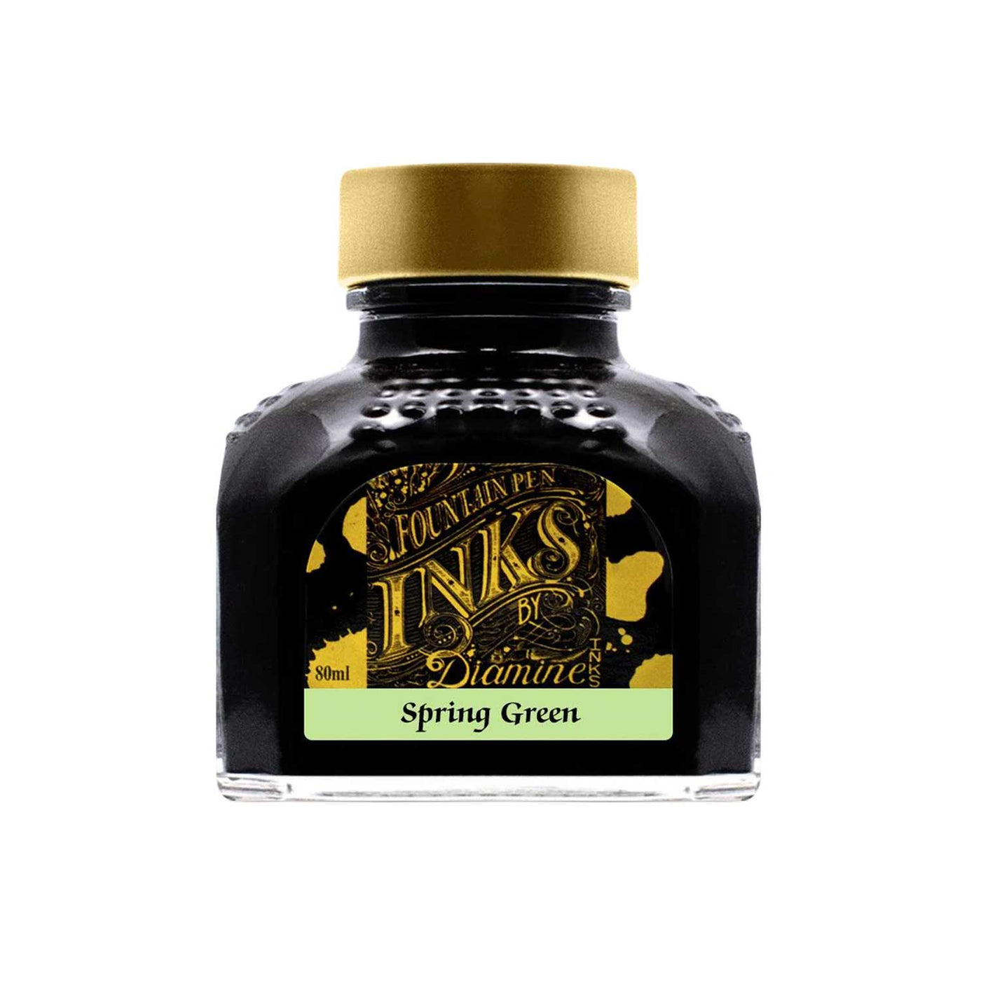 Diamine Spring Green Ink Bottle - 80ml 1