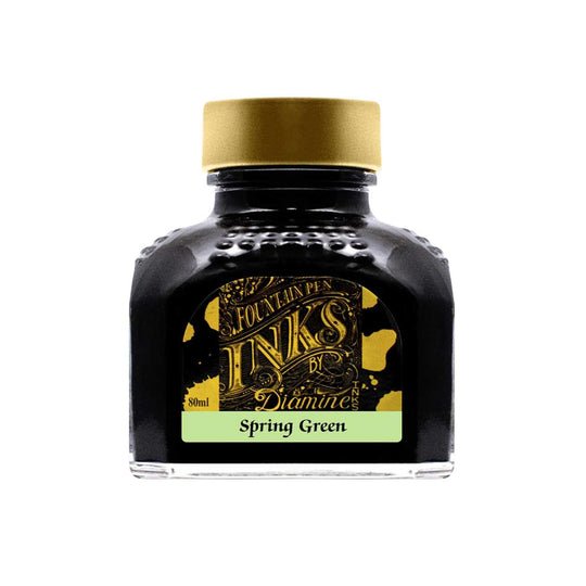 Diamine Spring Green Ink Bottle - 80ml